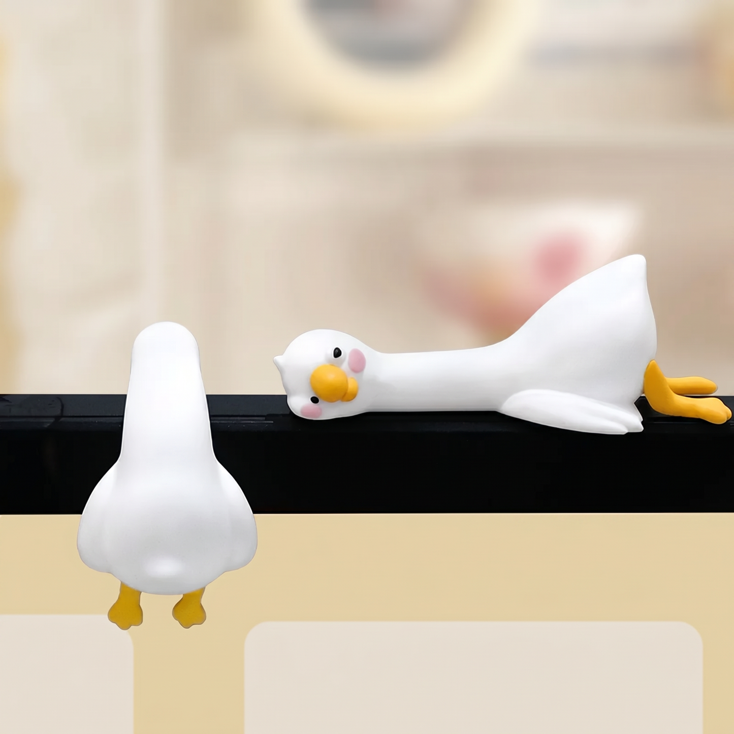 Lazy Duck Desk Figurines